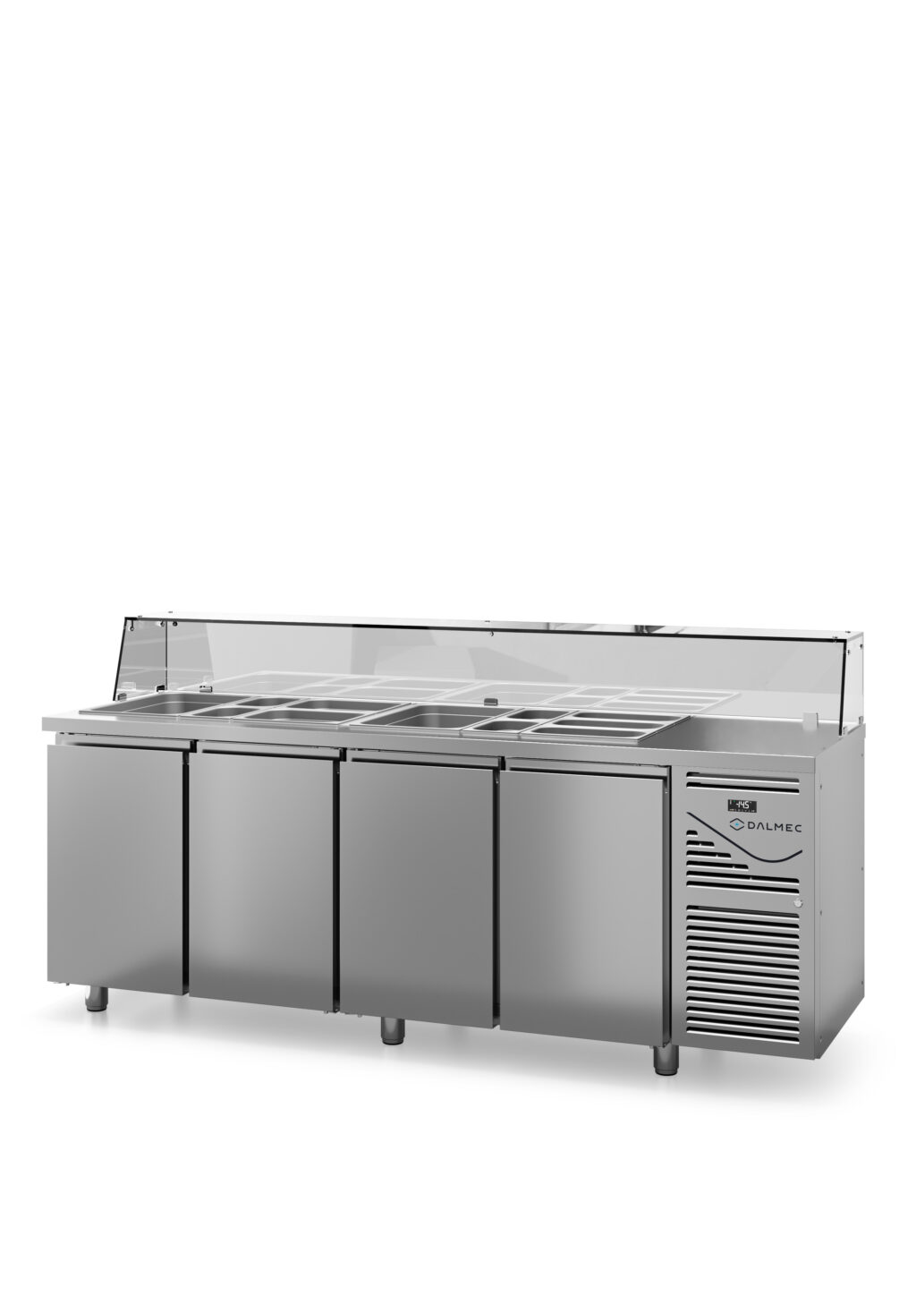 dalmec-ristorazione-saladette-plus-700-4porte-vetrina1ripiano
